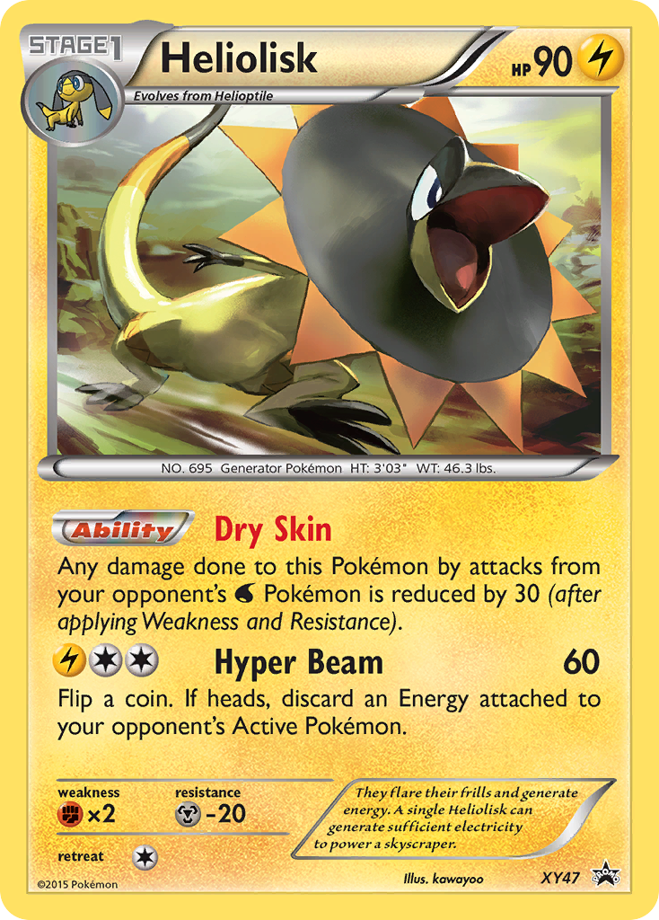 Heliolisk (XY47) [XY: Black Star Promos] | Odin's Place
