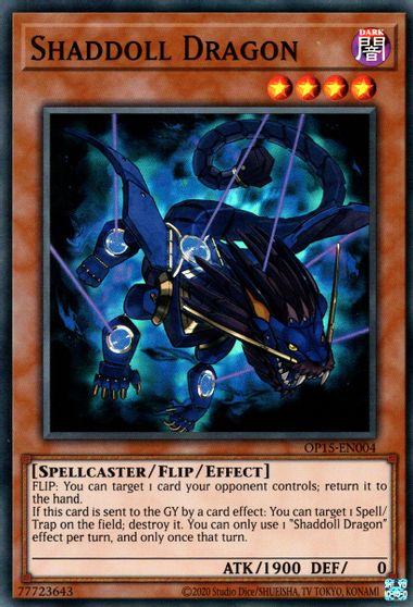 Shaddoll Dragon [OP15-EN004] Super Rare | Odin's Place