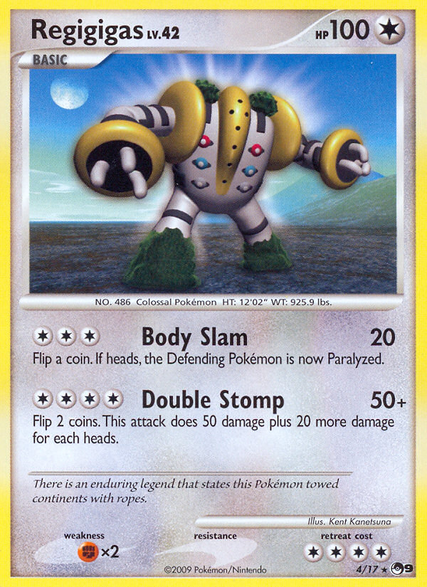 Regigigas (4/17) [POP Series 9] | Odin's Place