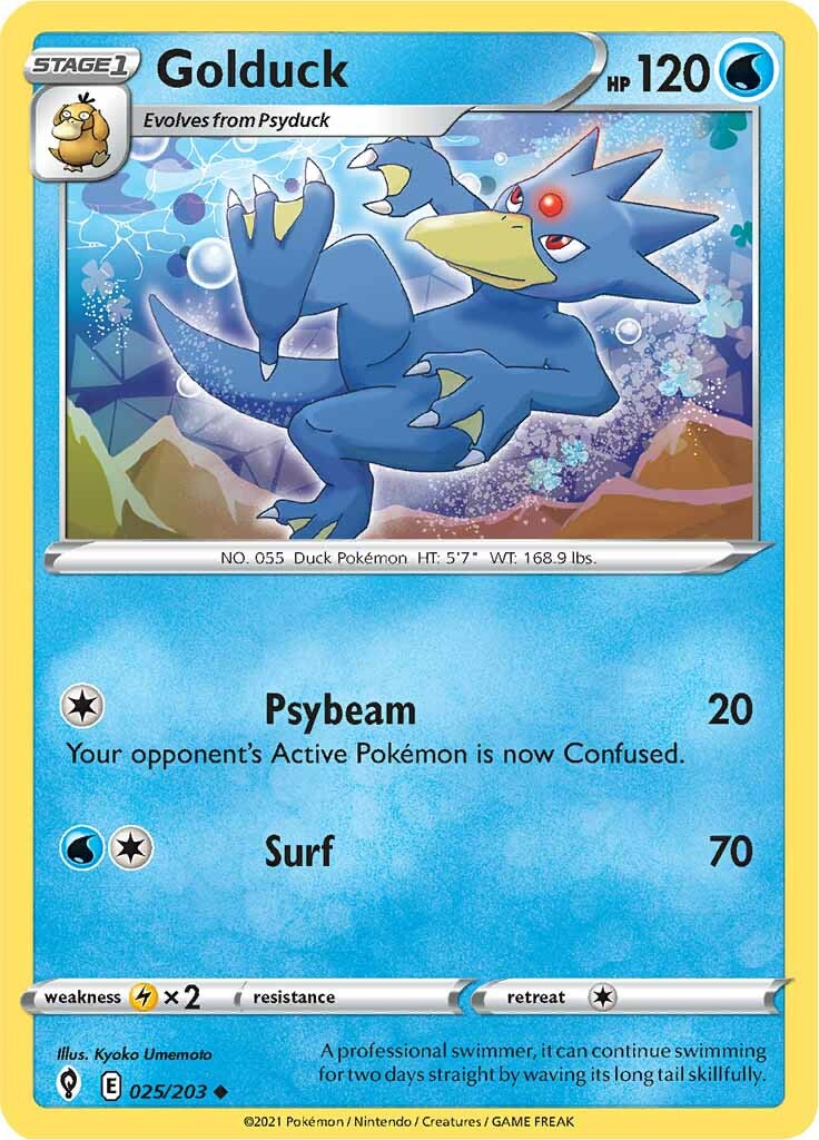 Golduck (025/203) [Sword & Shield: Evolving Skies] | Odin's Place