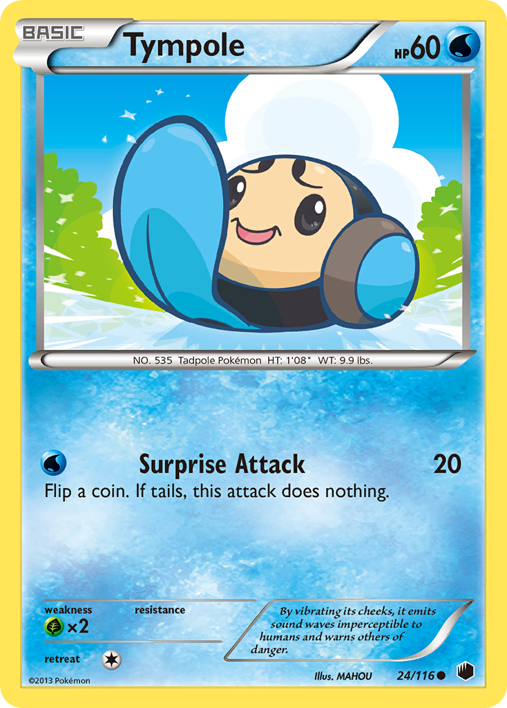 Tympole (24/116) [Black & White: Plasma Freeze] | Odin's Place