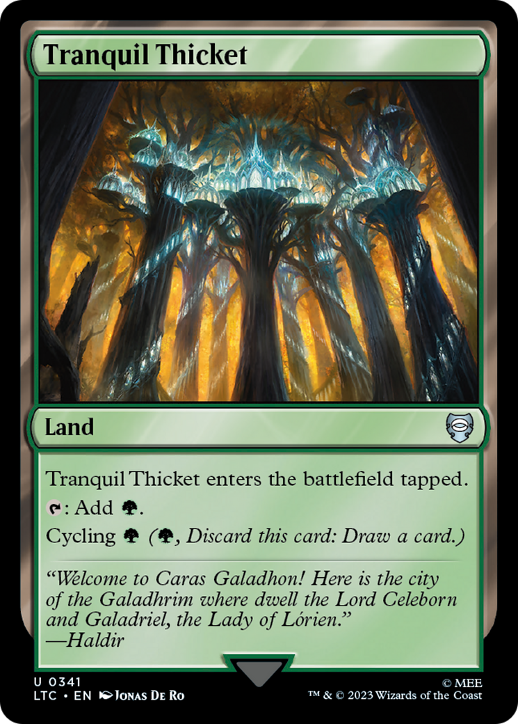 Tranquil Thicket [The Lord of the Rings: Tales of Middle-Earth Commander] | Odin's Place
