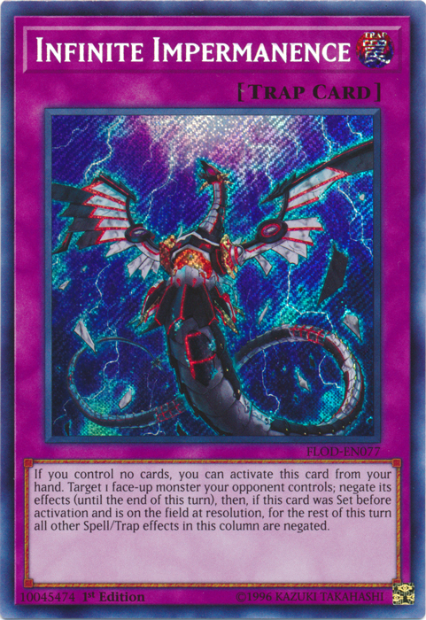 Infinite Impermanence [FLOD-EN077] Secret Rare | Odin's Place