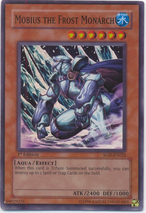 Mobius the Frost Monarch [SOD-EN022] Super Rare | Odin's Place