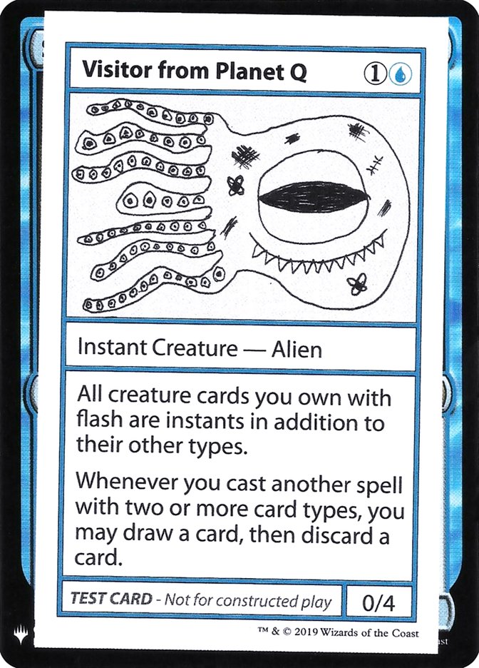 Visitor from Planet Q [Mystery Booster Playtest Cards] | Odin's Place