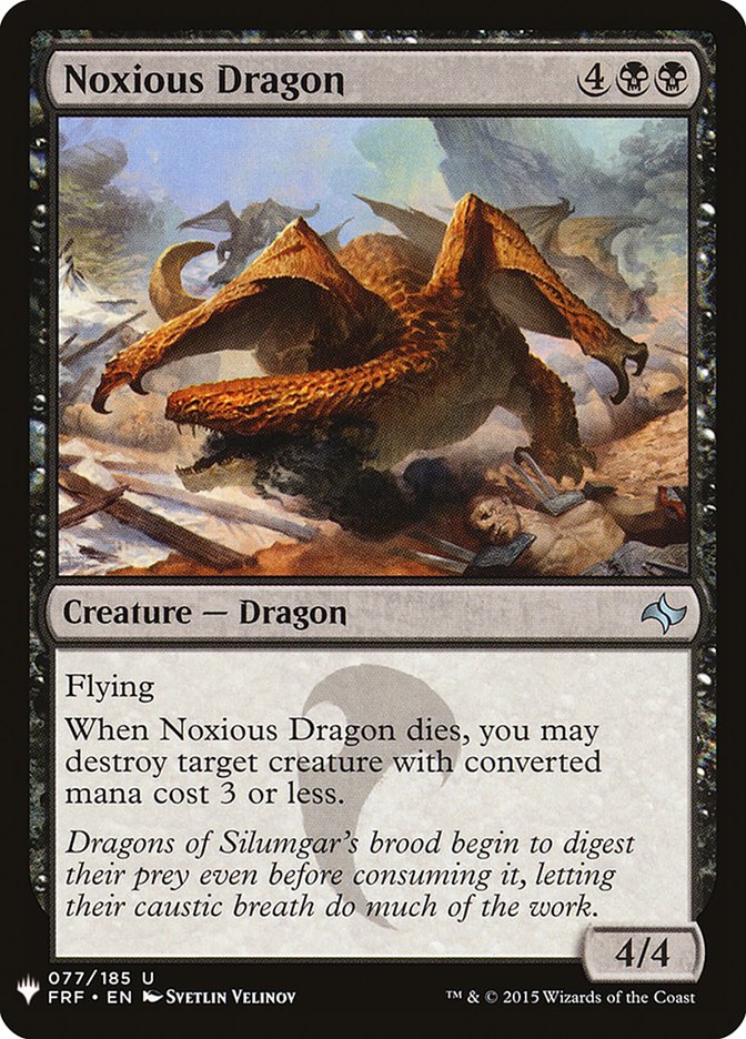 Noxious Dragon [Mystery Booster] | Odin's Place