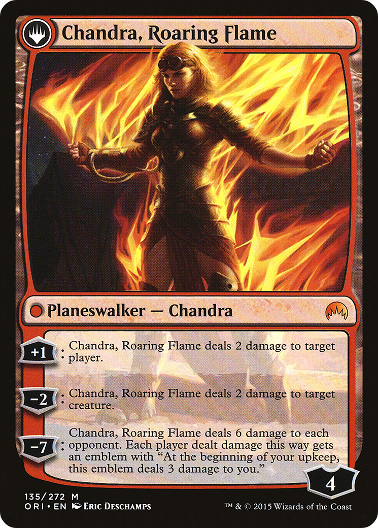Chandra, Fire of Kaladesh // Chandra, Roaring Flame [Secret Lair: From Cute to Brute] | Odin's Place