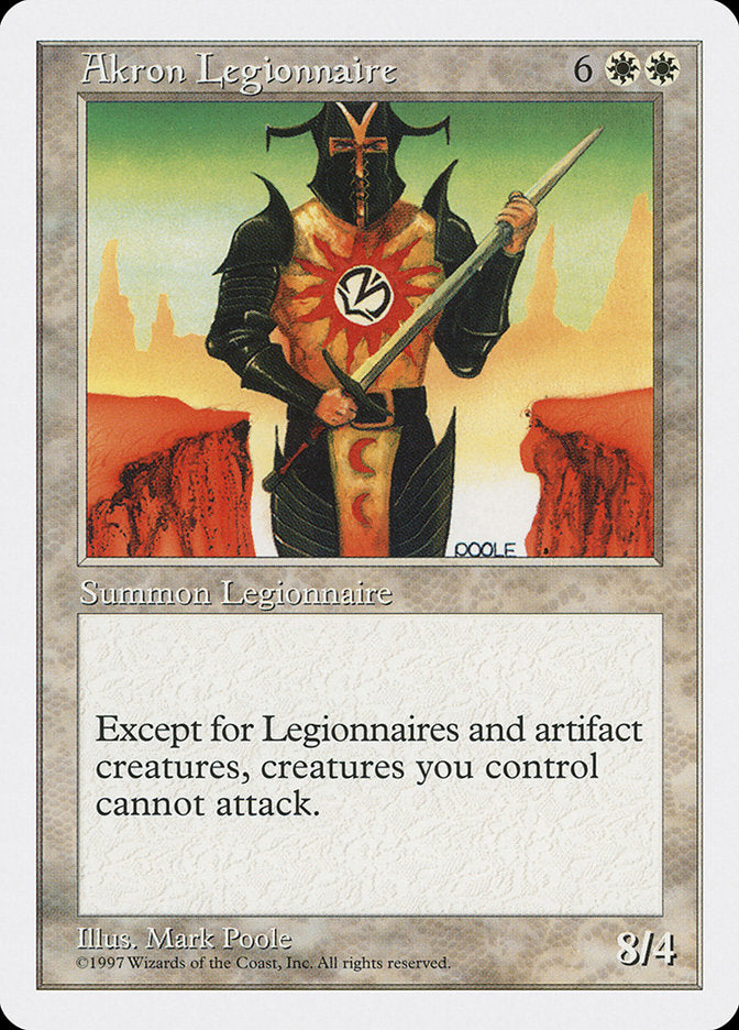 Akron Legionnaire (2) [Fifth Edition] | Odin's Place