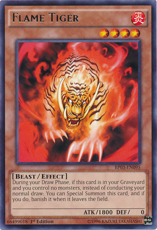 Flame Tiger [BP03-EN095] Rare | Odin's Place