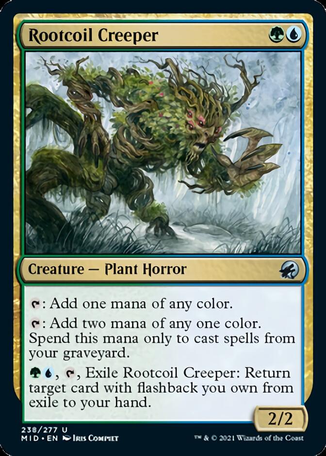 Rootcoil Creeper [Innistrad: Midnight Hunt] | Odin's Place