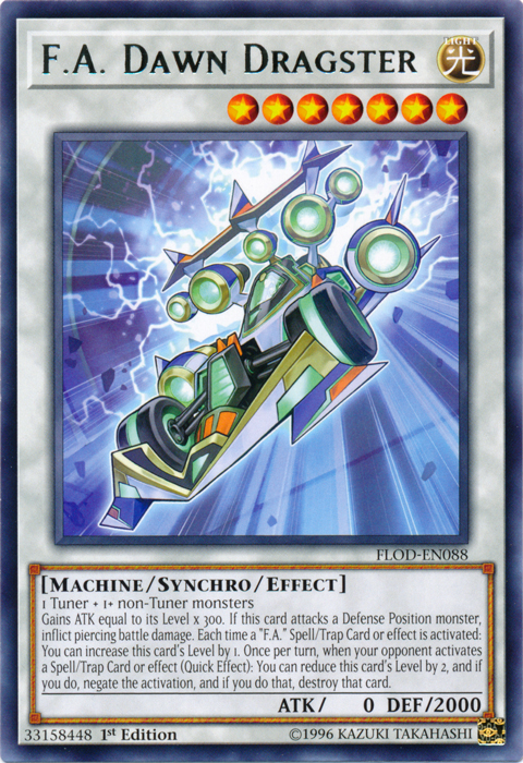 F.A. Dawn Dragster [FLOD-EN088] Rare | Odin's Place