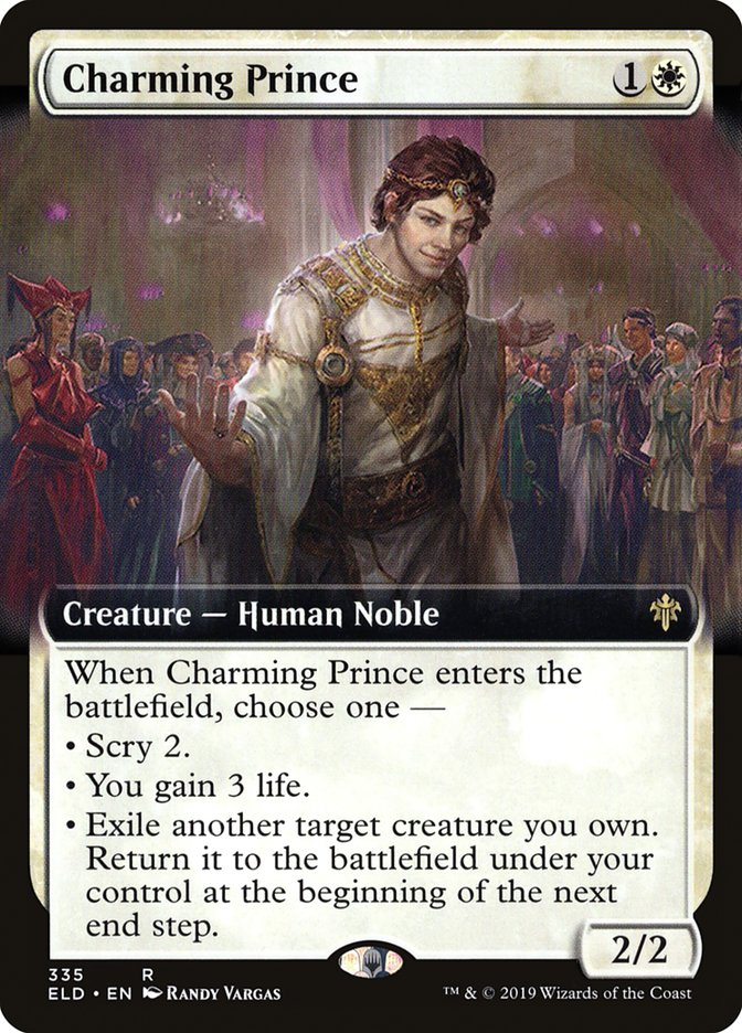 Charming Prince (Extended Art) [Throne of Eldraine] | Odin's Place