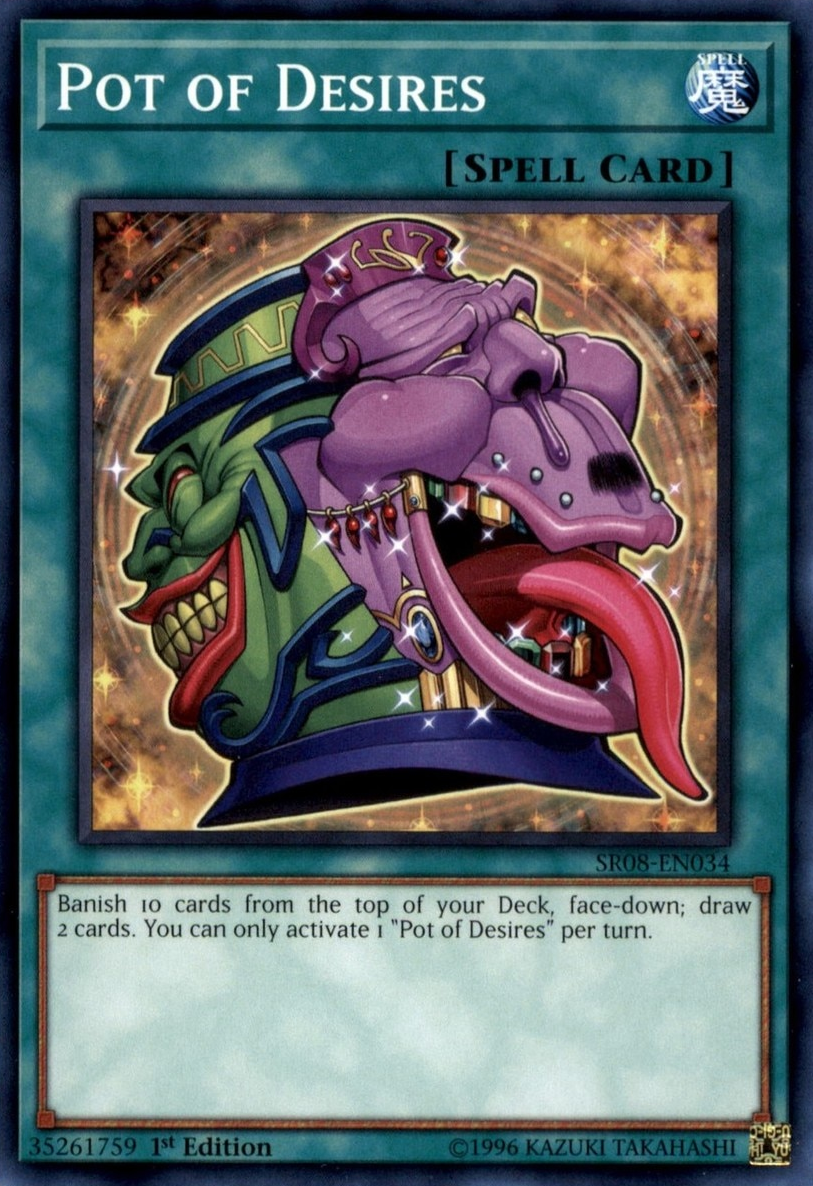 Pot of Desires [SR08-EN034] Common | Odin's Place