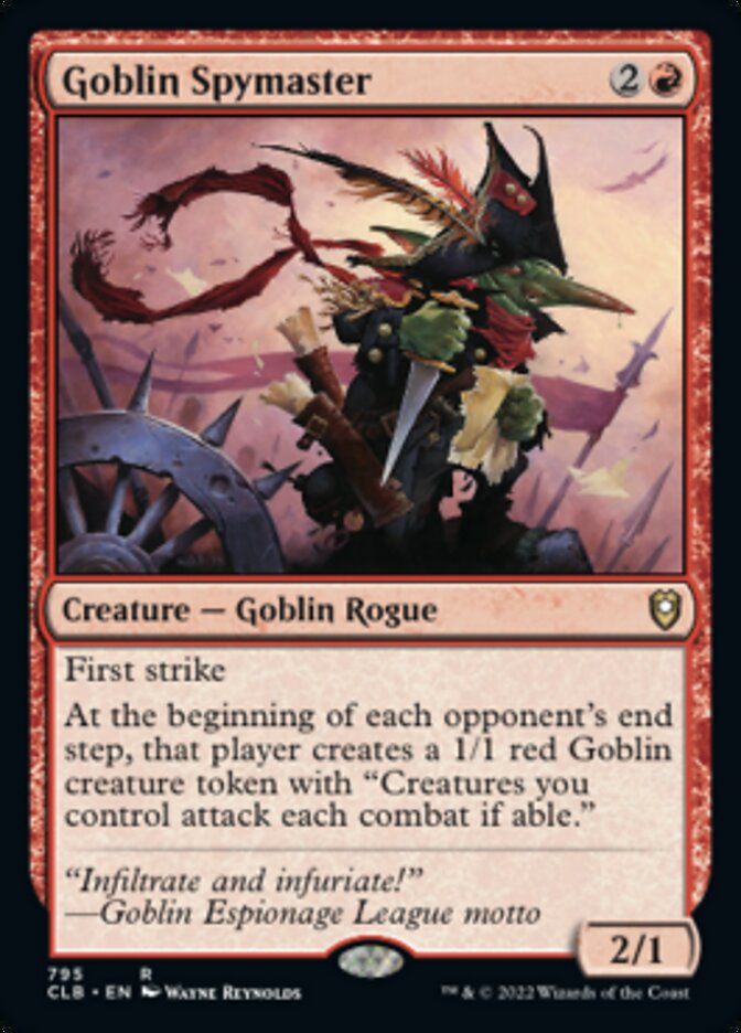 Goblin Spymaster [Commander Legends: Battle for Baldur's Gate] | Odin's Place