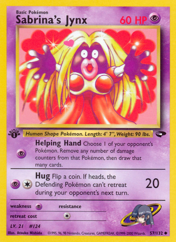 Sabrina's Jynx (57/132) [Gym Challenge 1st Edition] | Odin's Place