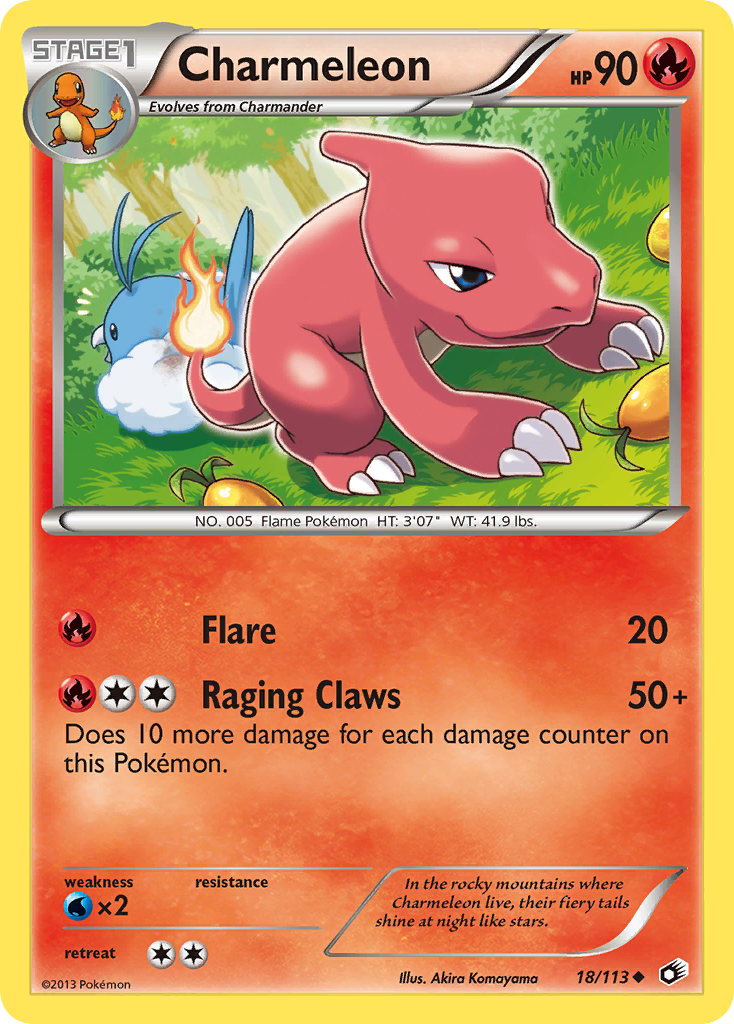 Charmeleon (18/113) [Black & White: Legendary Treasures] | Odin's Place