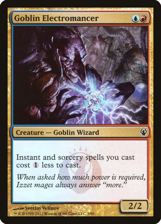 Goblin Electromancer (3) [Duel Decks: Izzet vs. Golgari] | Odin's Place