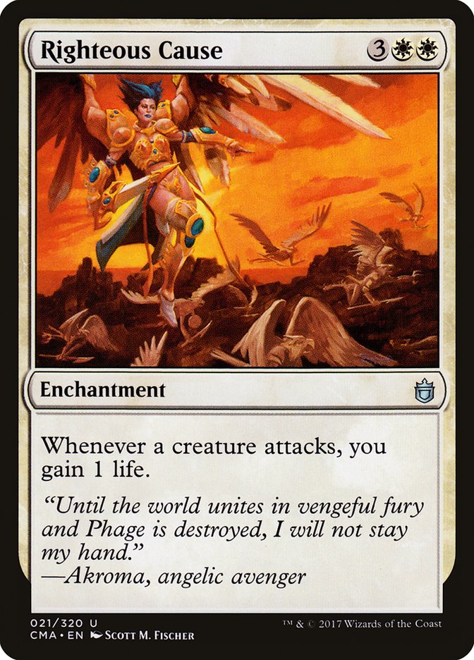 Righteous Cause (21) [Commander Anthology] | Odin's Place