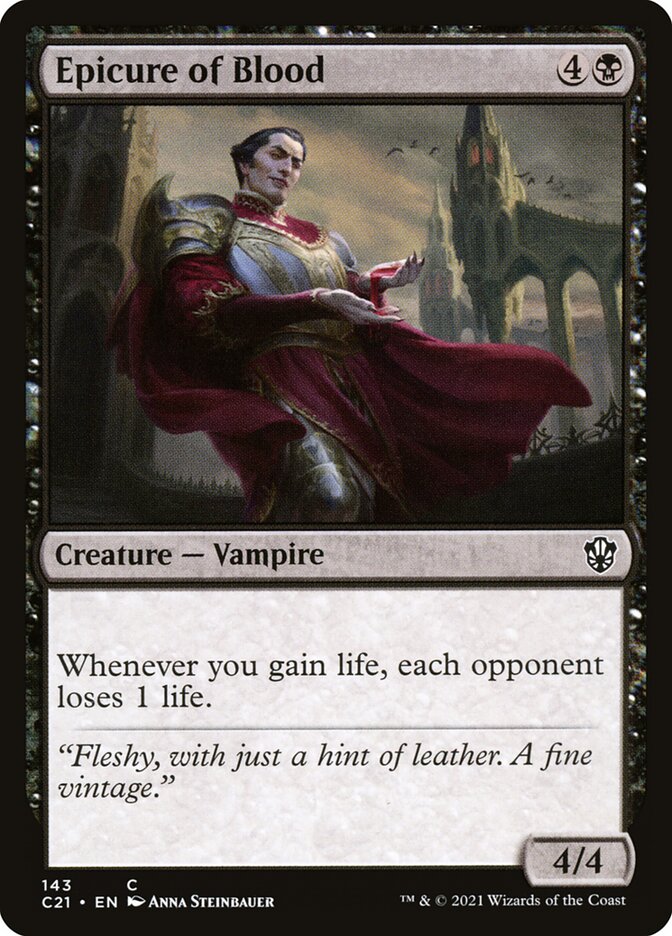 Epicure of Blood [Commander 2021] | Odin's Place