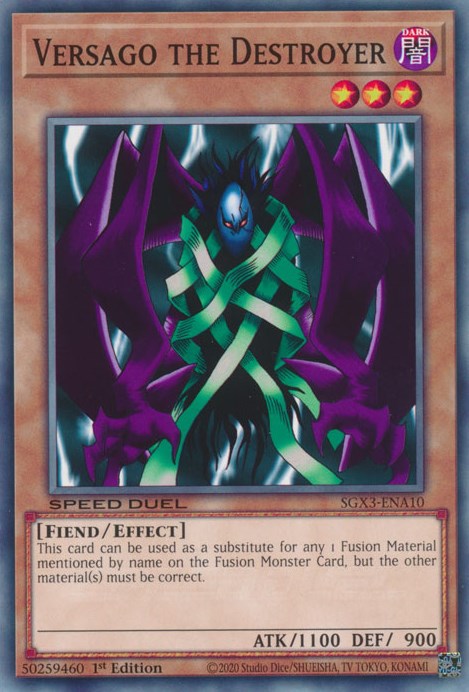 Versago the Destroyer [SGX3-ENA10] Common | Odin's Place