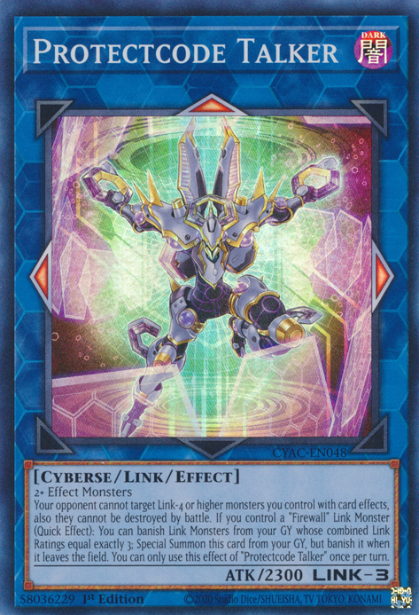 Protectcode Talker [CYAC-EN048] Super Rare | Odin's Place