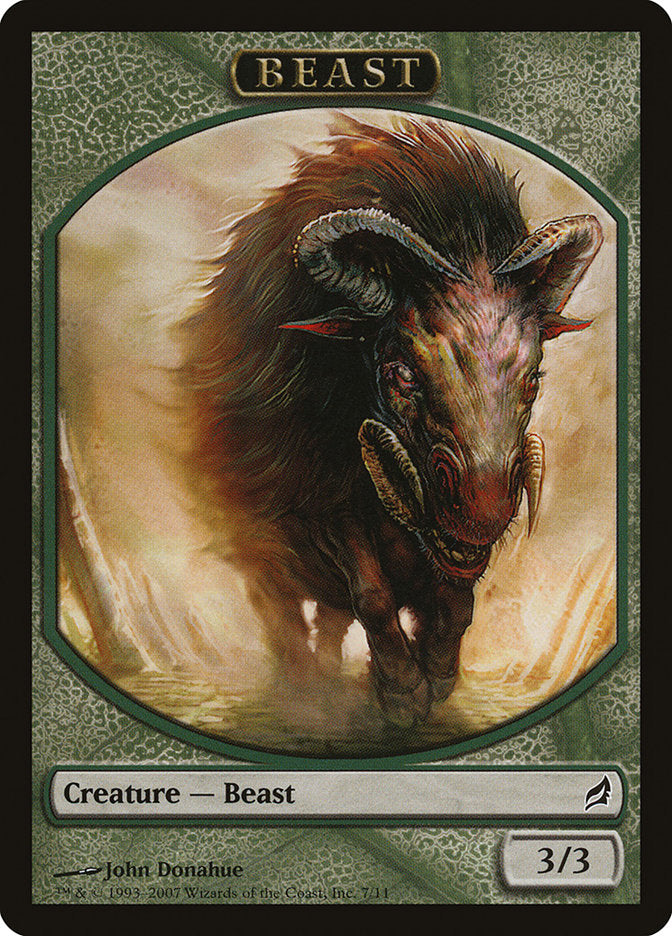 Beast Token (7) [Lorwyn Tokens] | Odin's Place