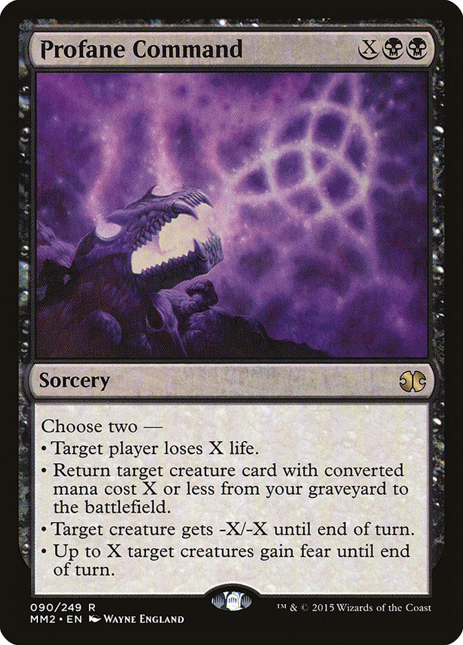 Profane Command (90) [Modern Masters 2015] | Odin's Place