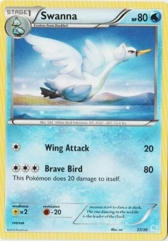 Swanna (27/30) [XY: Trainer Kit 3 - Suicune] | Odin's Place