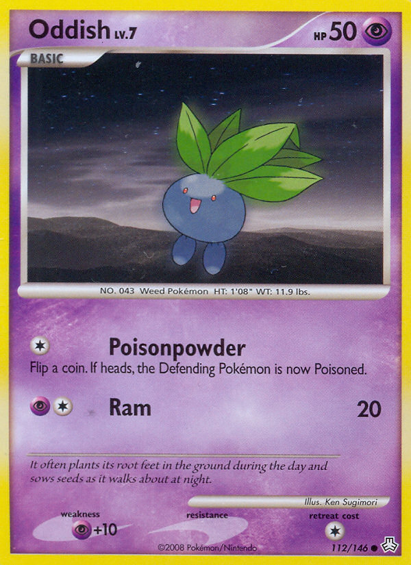 Oddish (112/146) [Diamond & Pearl: Legends Awakened] | Odin's Place