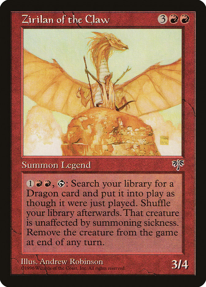Zirilan of the Claw (204) [Mirage] | Odin's Place