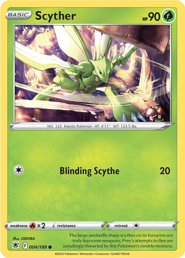 Scyther (004/189) [Sword & Shield: Astral Radiance] | Odin's Place