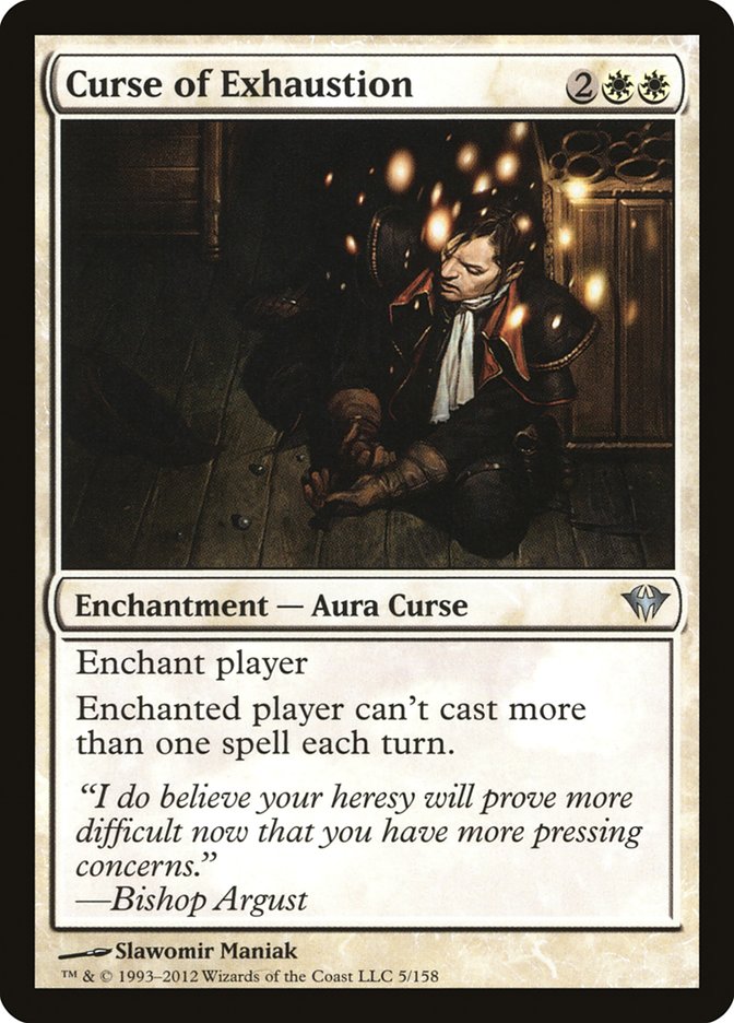 Curse of Exhaustion (5) [Dark Ascension] | Odin's Place