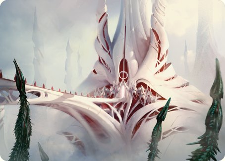 The Fair Basilica Art Card [Phyrexia: All Will Be One Art Series] | Odin's Place