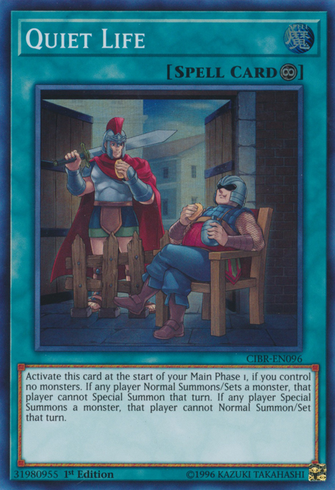 Quiet Life [CIBR-EN096] Super Rare | Odin's Place