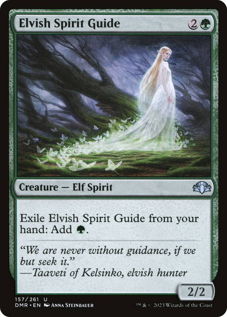 Elvish Spirit Guide [Dominaria Remastered] | Odin's Place