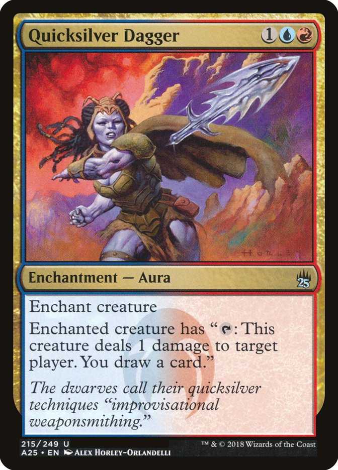 Quicksilver Dagger (215) [Masters 25] | Odin's Place