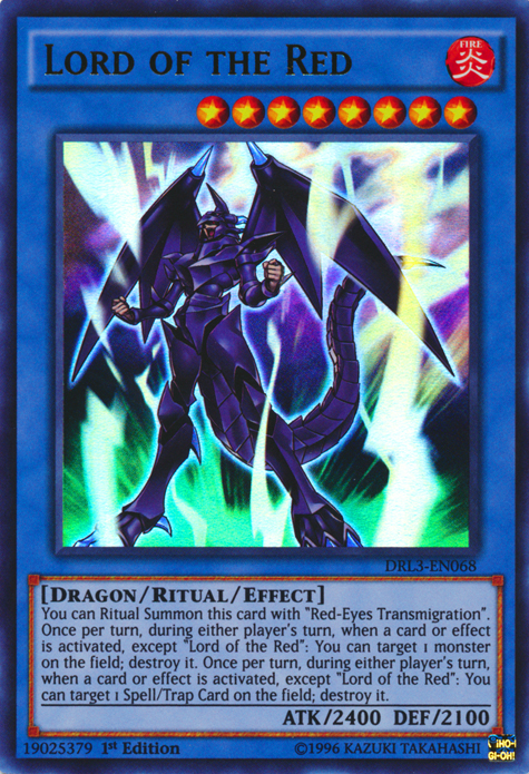 Lord of the Red [DRL3-EN068] Ultra Rare | Odin's Place
