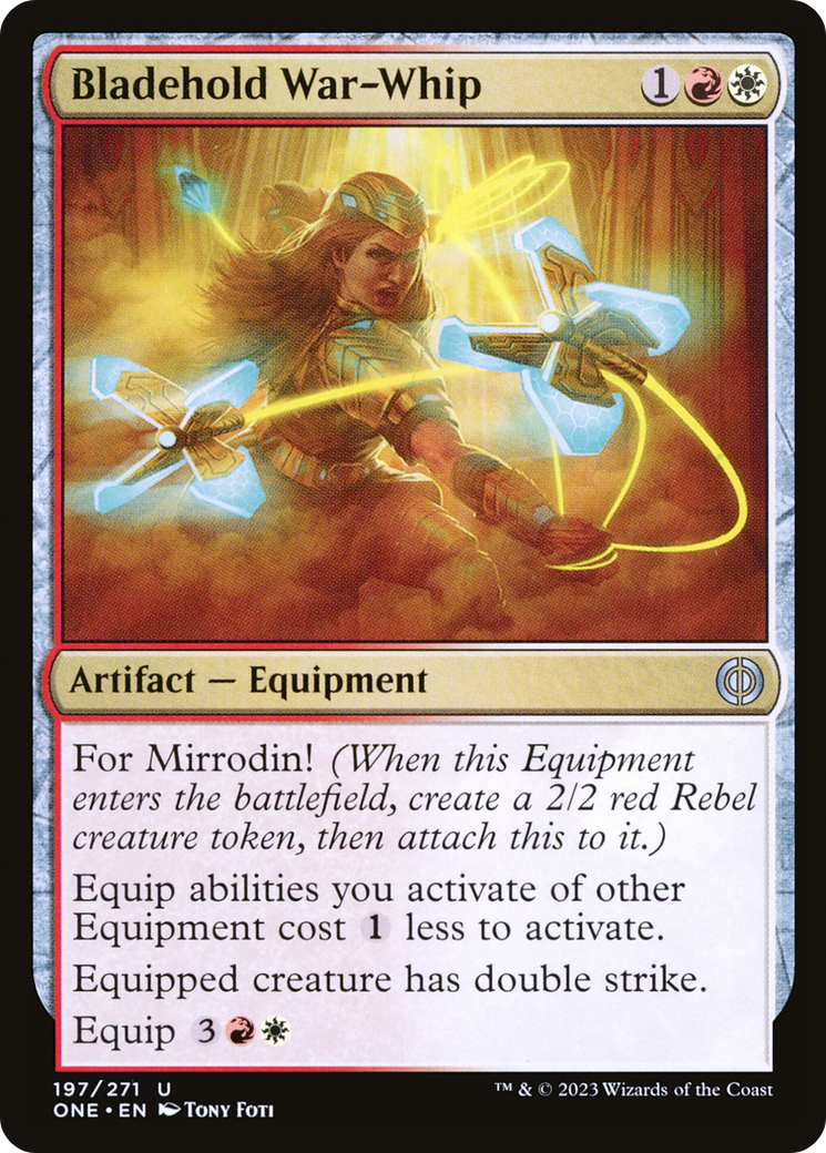 Bladehold War-Whip [Phyrexia: All Will Be One] | Odin's Place