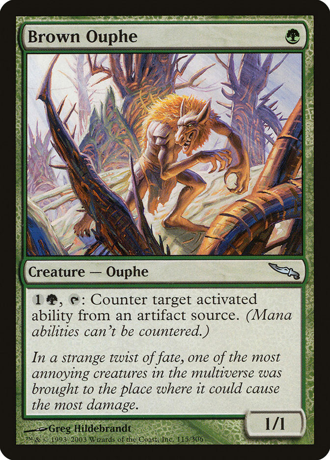 Brown Ouphe [Mirrodin] | Odin's Place