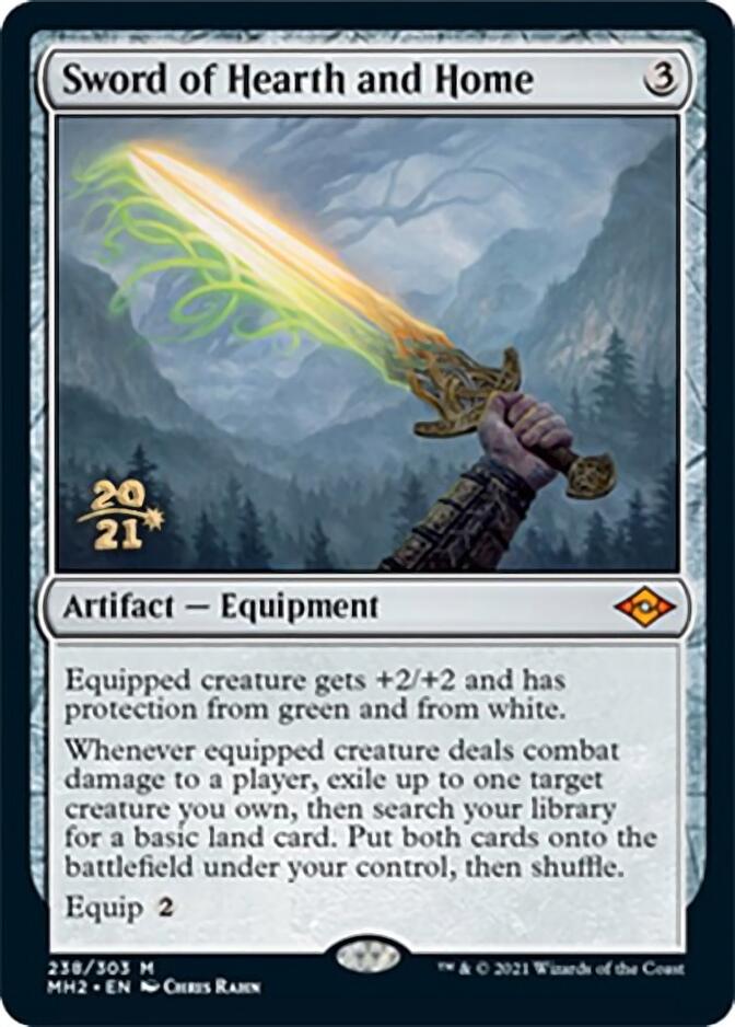 Sword of Hearth and Home [Modern Horizons 2 Prerelease Promos] | Odin's Place