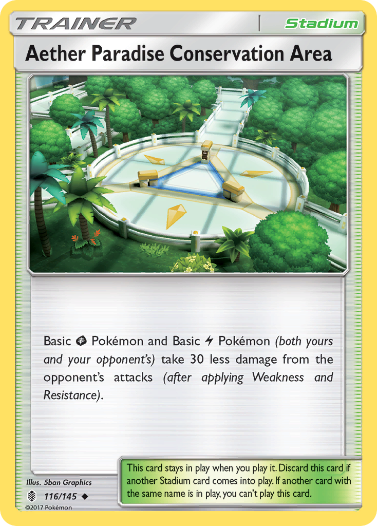 Aether Paradise Conservation Area (116/145) [Sun & Moon: Guardians Rising] | Odin's Place
