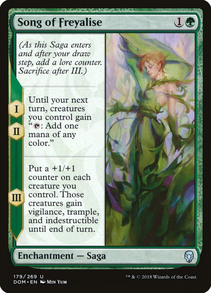 Song of Freyalise (179) [Dominaria] | Odin's Place