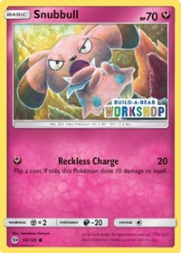 Snubbull (90/149) (Build-A-Bear Workshop Exclusive) [Sun & Moon: Base Set] | Odin's Place