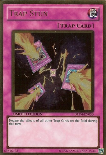Trap Stun [GLD4-EN050] Gold Rare | Odin's Place