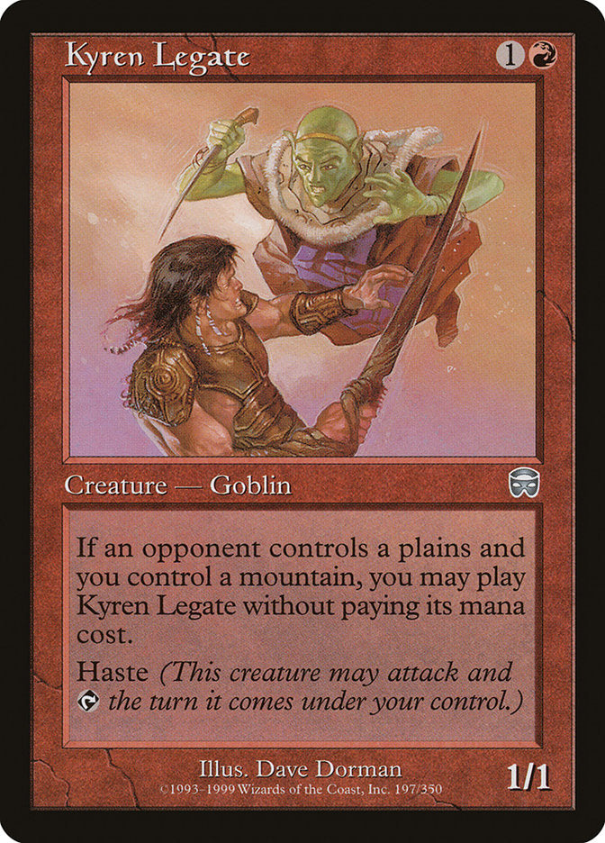 Kyren Legate (197) [Mercadian Masques] | Odin's Place