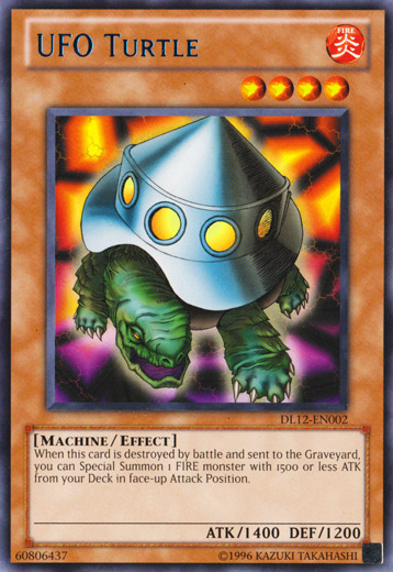 UFO Turtle (Blue) [DL12-EN002] Rare | Odin's Place