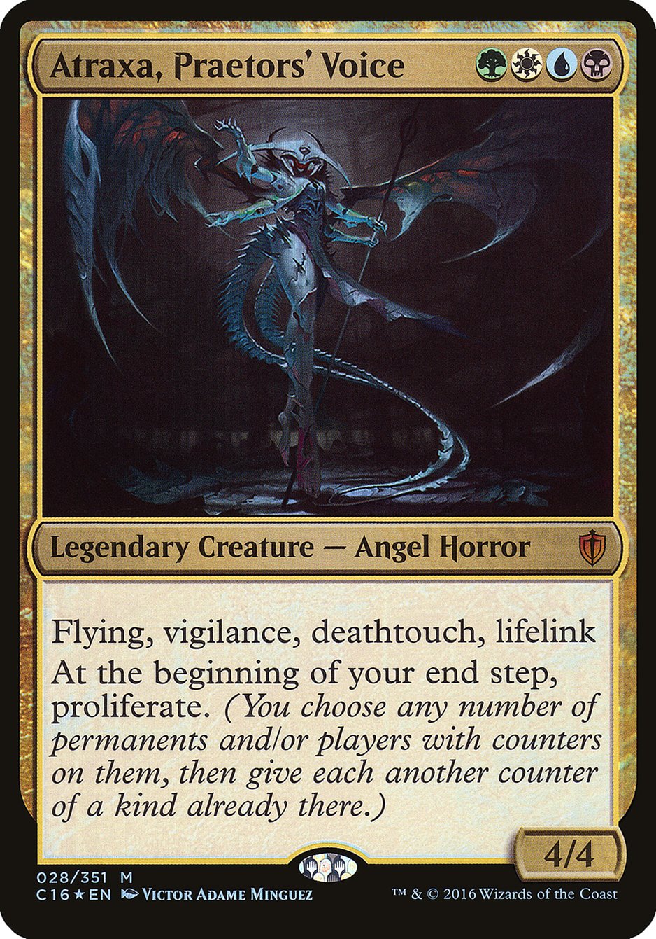 Atraxa, Praetors' Voice (28) (Oversized) [Commander 2016 Oversized] | Odin's Place