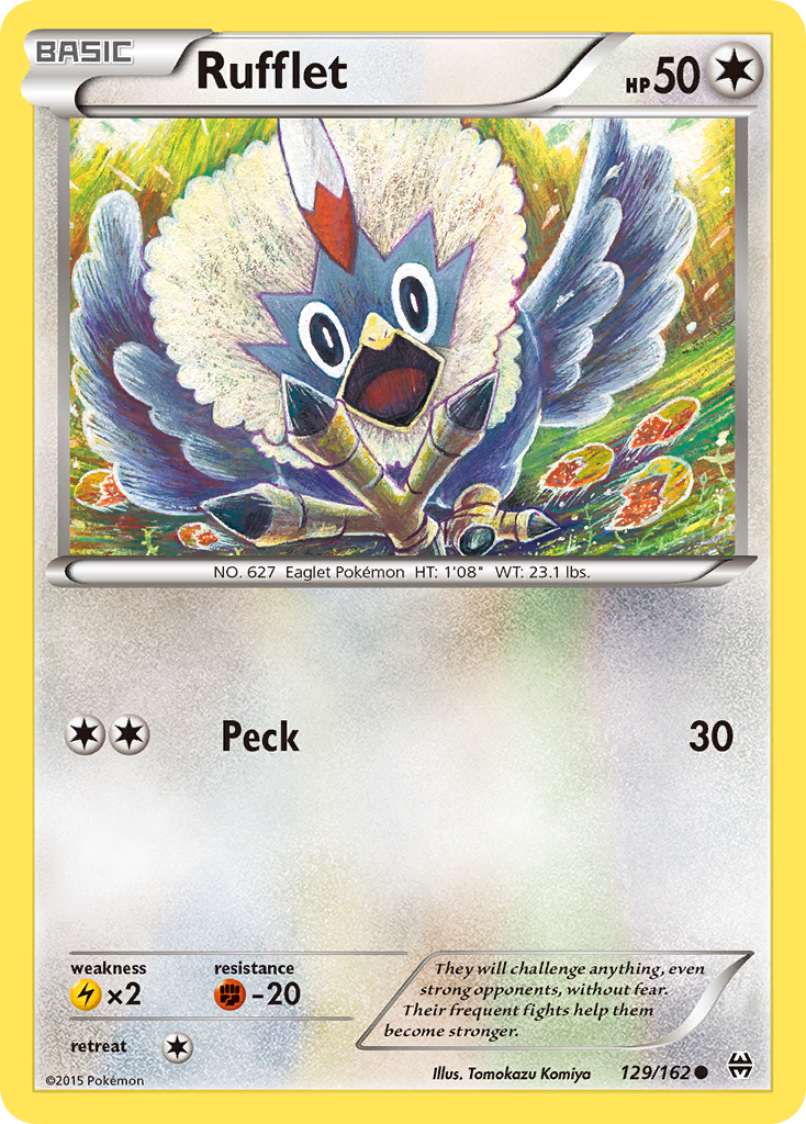 Rufflet (129/162) [XY: BREAKthrough] | Odin's Place