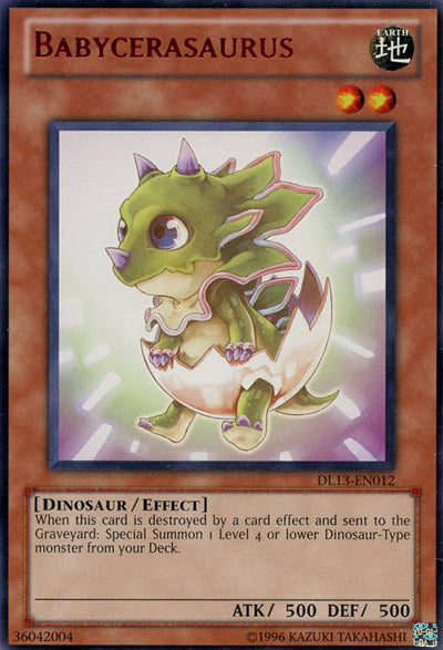 Babycerasaurus (Red) [DL13-EN012] Rare | Odin's Place