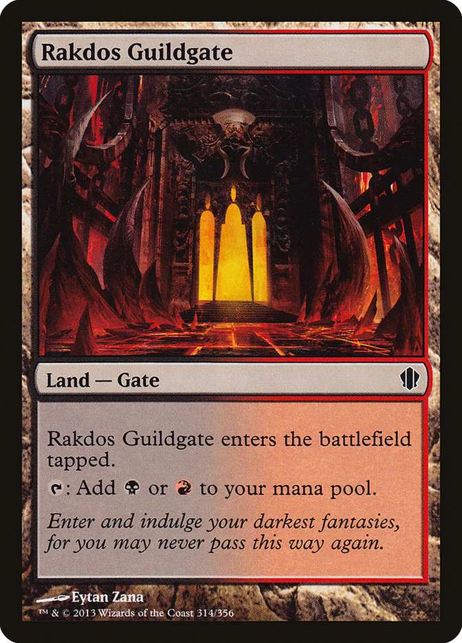 Rakdos Guildgate (314) [Commander 2013] | Odin's Place
